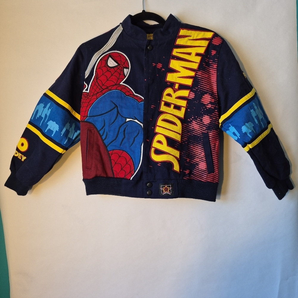 HD Design Racer Spider-Man Graphic Jacket 7-8
